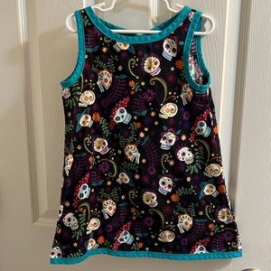Boutique Children’s Sugar Skull Day of The Dead Dress